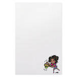 Swing Girl Stationery Design