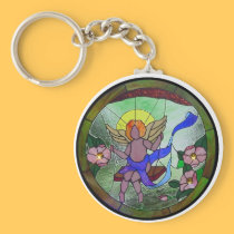 Swing in Peace keychains