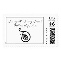 Swing Phi Postage Stamp by Melohello Swing Phi Postage Stamp