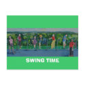 SWING TIME - Postcard Golf Outing Invite by seapearls SWING TIME - Postcard Golf Outing Invite