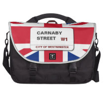 Swinging 60s Carnaby Street Commuter Laptop Bag at Zazzle