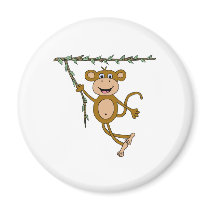 swinging monkey magnets by animalmadness swinging monkey magnets