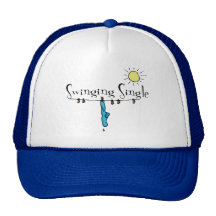 Swinging Single Singles Gear Mesh Hats