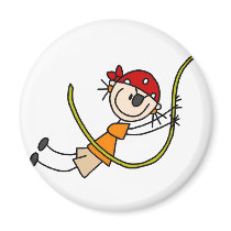 Swinging Stick Pirate Magnet