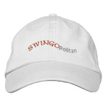 Swingopolitan Embroidered Baseball Caps
