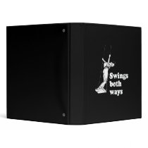 Swings both ways vinyl binders