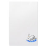 Swinkie Swan Stationery Design