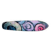 Swirl Board Custom Skate Board