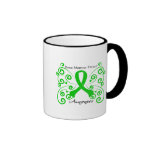 Swirl Butterfly Bone Marrow Donor Coffee Mugs