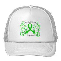 Swirl Butterfly Stem Cell Donor Advocacy Trucker Hat