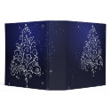 swirl christmas tree notebook binders