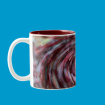 Swirl Coffee Mug red mugs