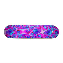 SWIRL CUSTOM SKATE BOARD