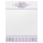 Swirl Decor Letterhead Template