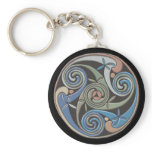 Swirl Design Key Chain