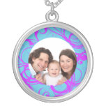 Swirl Design/ Photo Custom Necklace