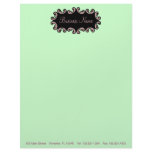Swirl Frame ~ Letterhead Business French RETRO