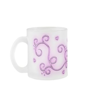 Swirl Hearts Mug mug