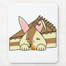 Swirl Hopdrop And Cake Mouse Pad
