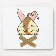 Swirl Hopdrop Crossticks Mousepad