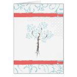 {Swirl Leaf Tree} "Thinking of You" Card