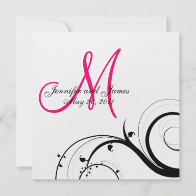 Add all your wedding information on the back of the card using Zazzle's easy