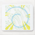 swirl of tranquility mousepads