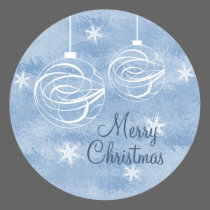 Swirl Ornament Sticker