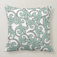 Swirl Pattern Throw Pillow Home Decor