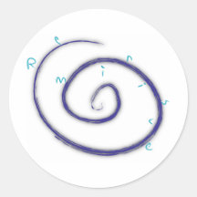 Swirl Sticker