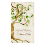 Swirl Tree Roots Antique Tan Professional Business Business Card Template