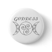 Swirl Triple Goddess Symbol buttons
