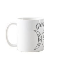 Swirl Triple Goddess Symbol mugs