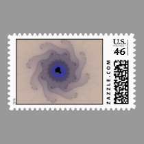 Swirl - U.S. Postal Stamp by PSC159 Swirl - U.S. Postal Stamp