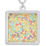 Swirlies Pendant Necklace