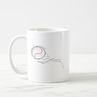 swirling ball mug