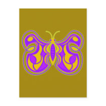 Swirling Butterfly postcards