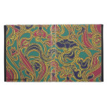 Swirling floral wallpaper, 1966-1968 caseable cases