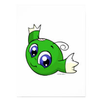 Swirling green kiko posters
