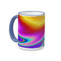 Swirling Liquid Glass (1) Hot and Cool Fire mugs by MarkoMarko Swirling Liquid Glass (1) Hot and Cool Fire mugs