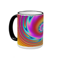 Swirling Liquid Glass (1) Rainbow of Colors mugs by MarkoMarko Swirling Liquid Glass (1) Rainbow of Colors mugs