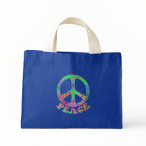 Swirling Peace Dark Bags