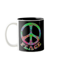 Swirling Peace Mugs