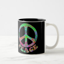Swirling Peace Mugs