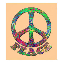Swirling Peace Posters