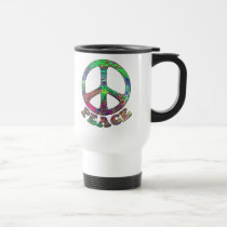 Swirling Peace Travel Mugs
