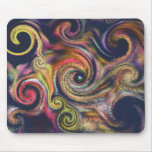 Swirling Sky Abstract Mousepad