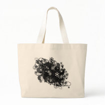 Swirling Snow bags by litabug Swirling Snow bags