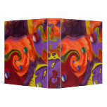 Swirling Spheres Abstract Binder