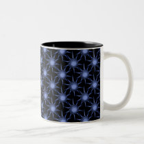 Swirling Suns Mug, Light Blue mugs